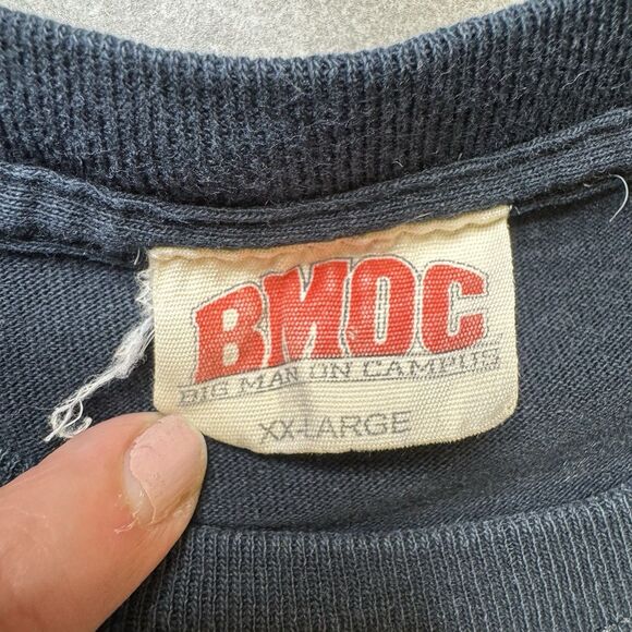 Vintage LSU Tigers Football Helmet Shirt XXL BMOC Y2K Black Rare VGUC - Picture 2 of 5